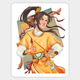 Jin Ling majestic haha Sticker